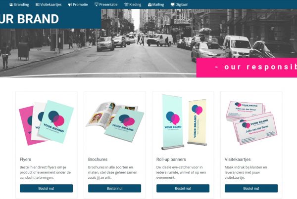 Klantaccount Webshop Brandportal Klantportal