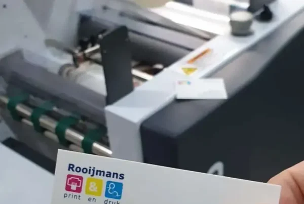 Rooijmans-print visitekaartje