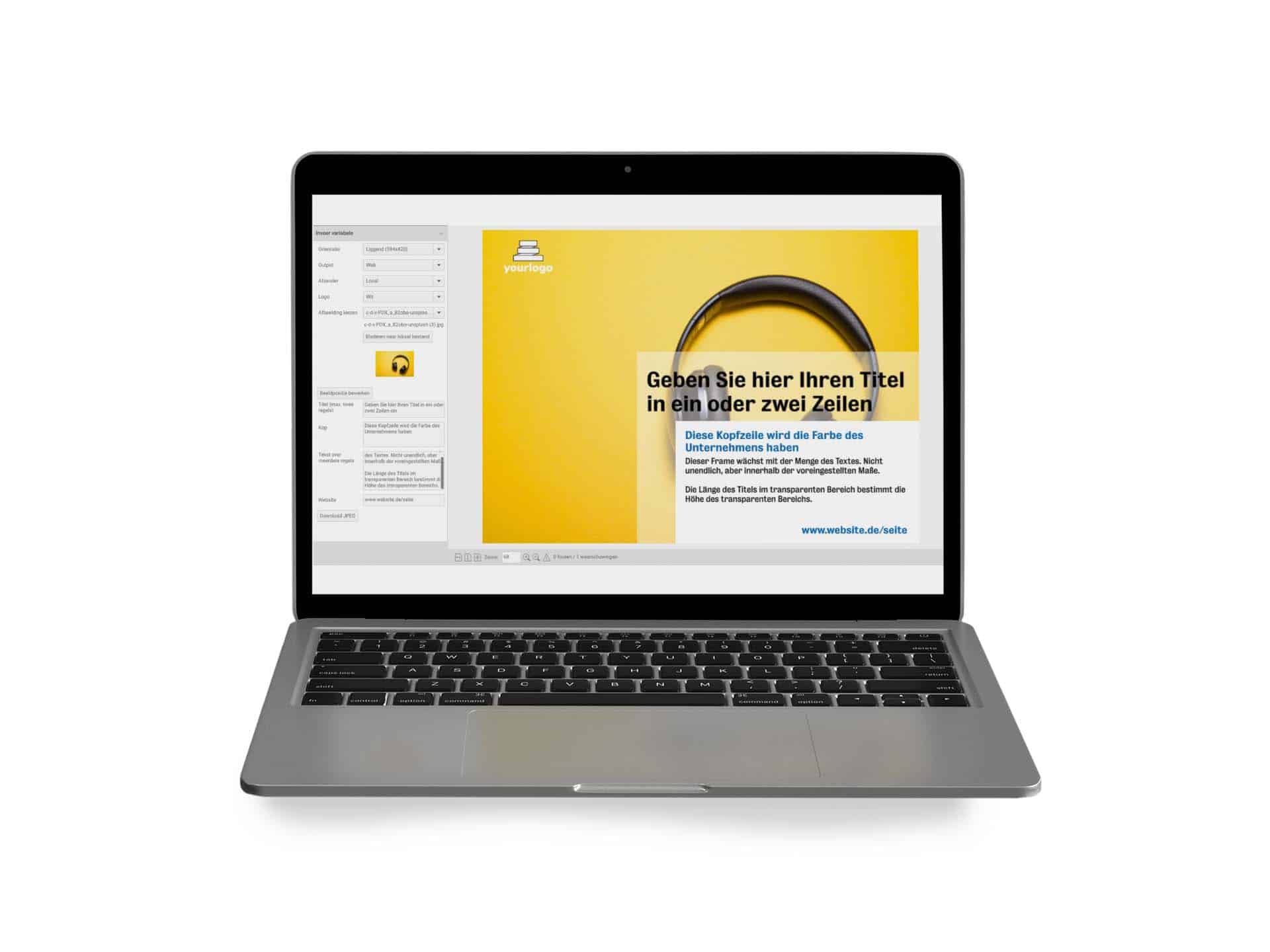 Prindustry Brand Portal Online-Kreation