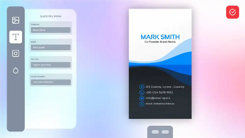 PitchPrint editor stationery