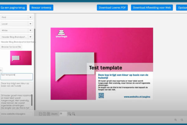 Test template editor