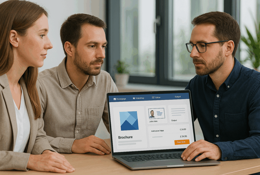Header online demo webpagina Prindustry Brandportal WhiteLabelShop Webshop Printmanagement Software (2)