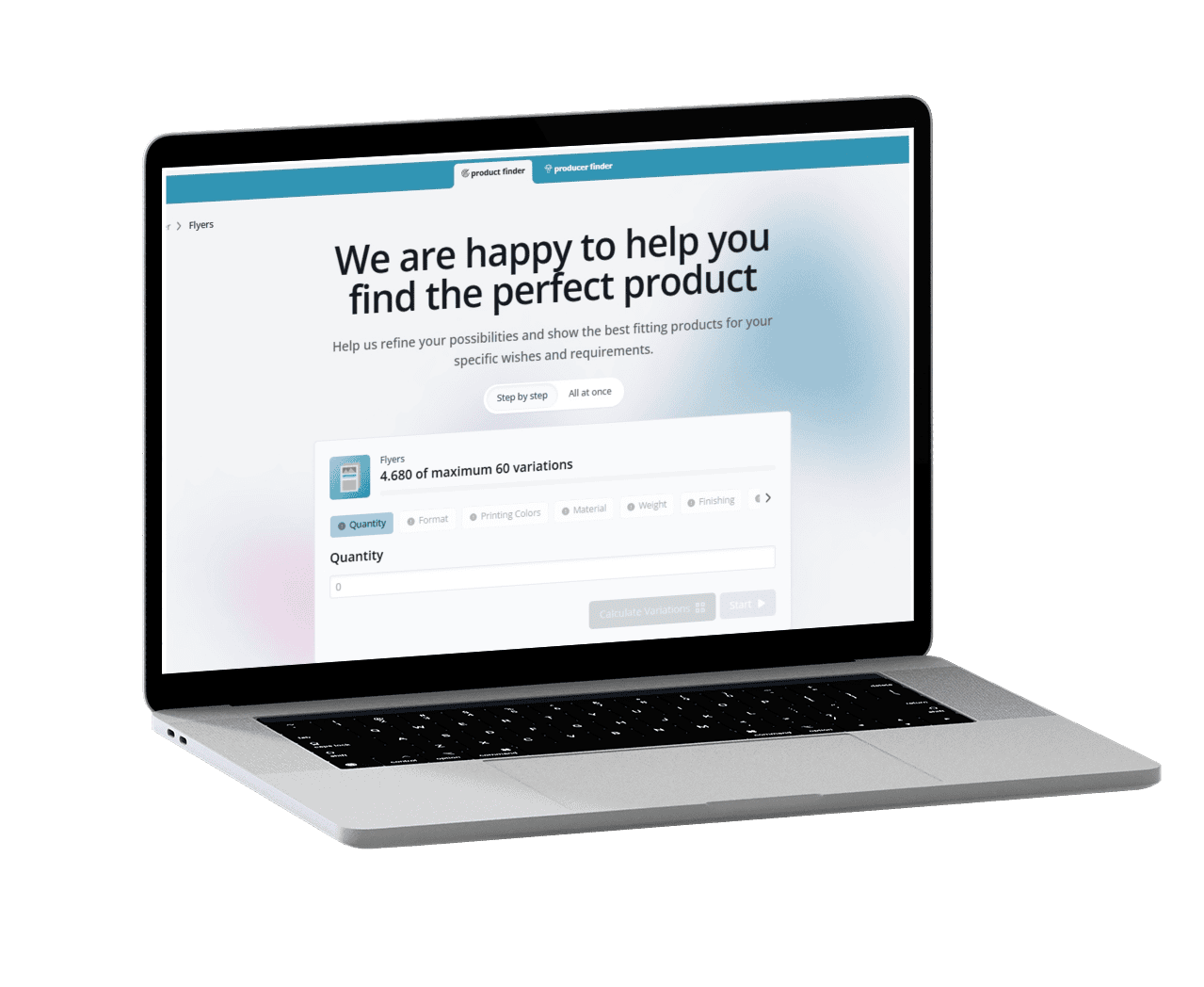 Marketplace Prindustry Platform with AI Product Finder Print