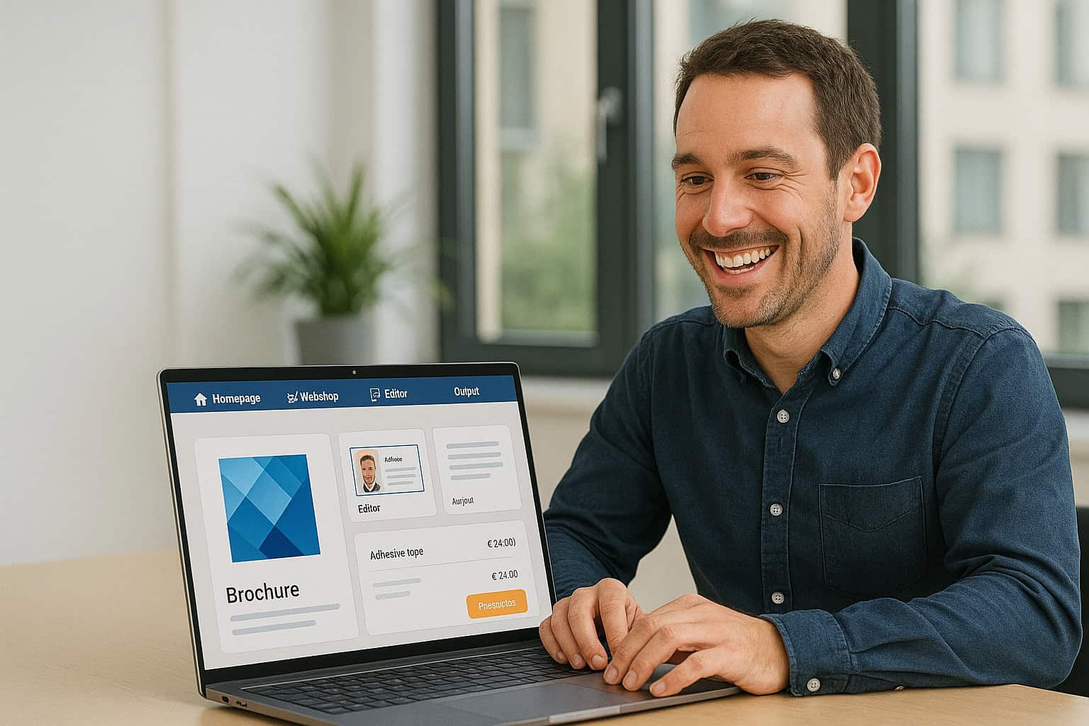 Online demo webpagina Prindustry Brandportal WhiteLabelShop Webshop Printmanagement Software (2)