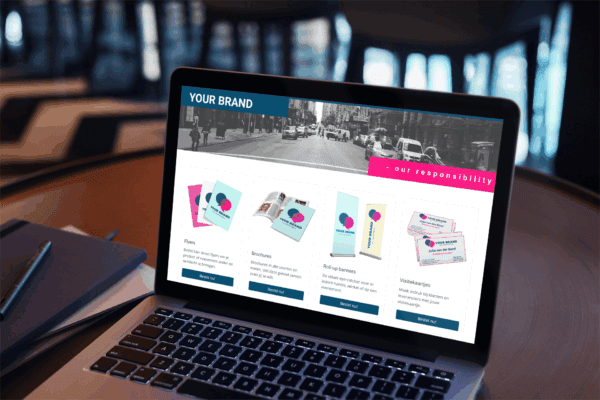 Brandportal software van Prindustry Brandportal software van Prindustry