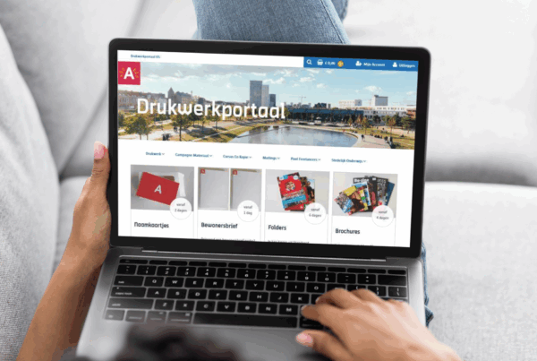 Prindustry software overheid web2print Stad Antwerpen drukwerkportaal