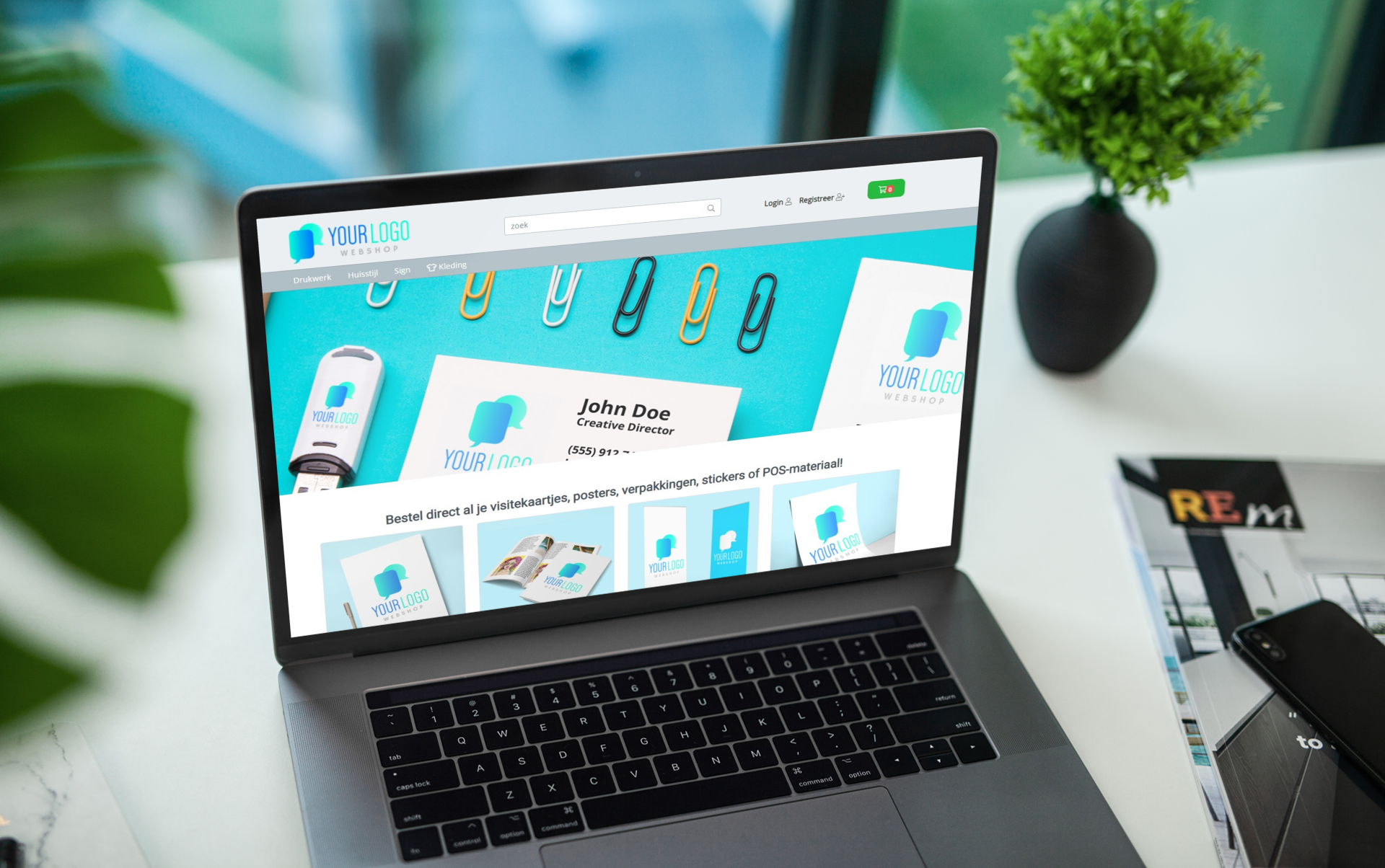 WhiteLabelShop Prindustry software