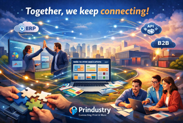 AI image Prindustry Platform We love to connect