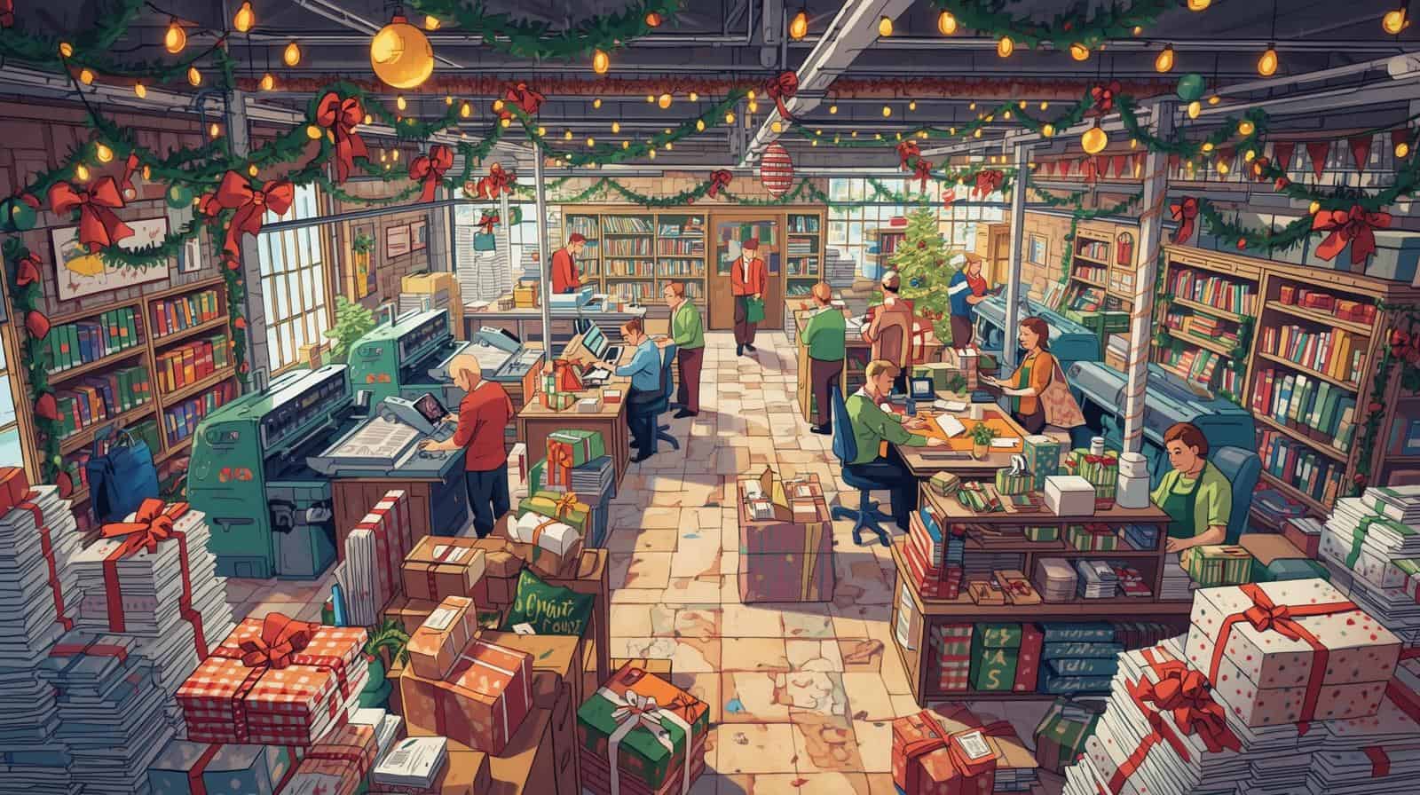 De kerststress de baas