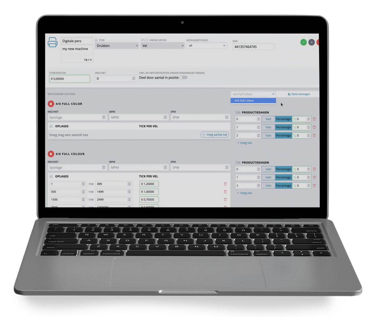 Prindustry Calculatietool voor print en drukwerk (3)