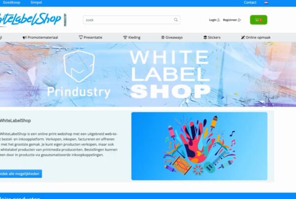 WhiteLabelShop demo homepage