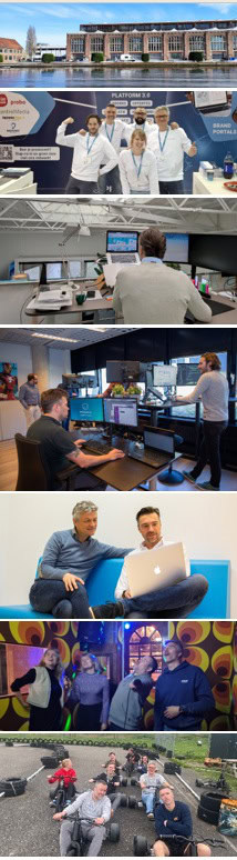 Prindustry IT kantoor en team impressie