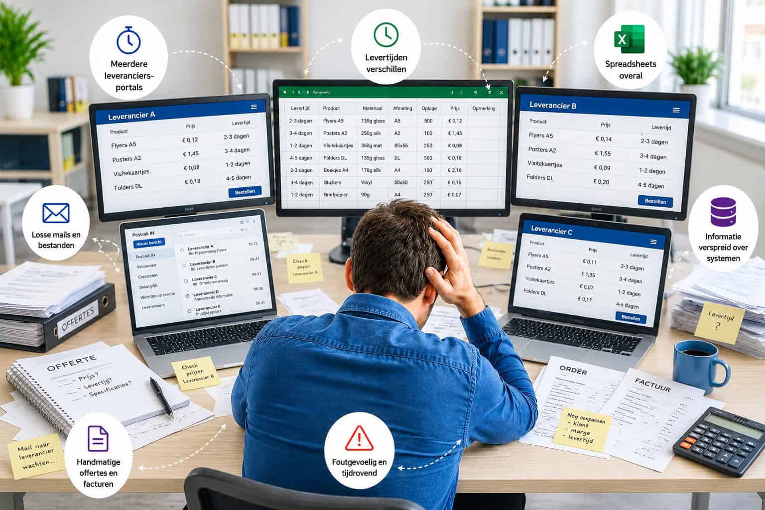 De knelpunten van grafische resellers en printmanagers - waarom een whitelabelshop voor online print
