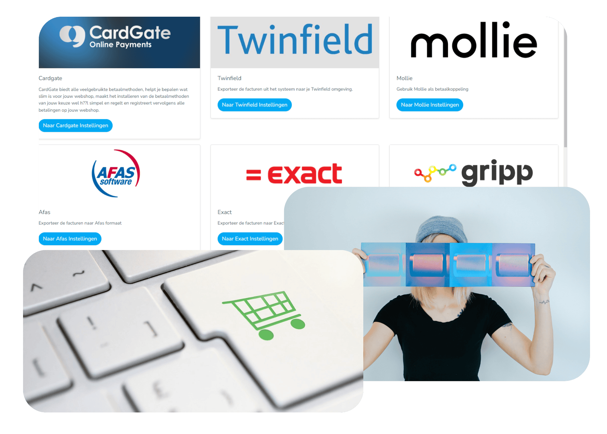 Partners en softwarekoppelingen Prindustry