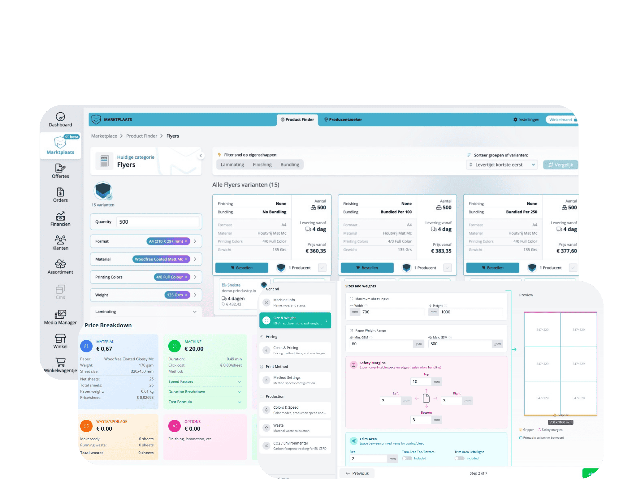 Prindustry ERP Printmanagement Platform