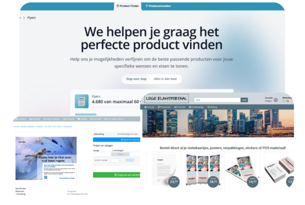 Brandportal software Printmanager Klantportal