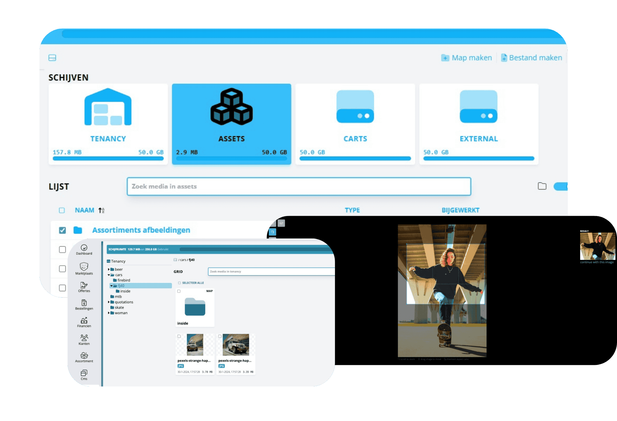 DAM Media Manager Bestandsbeheer Prindustry