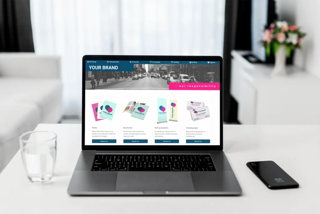 Brandportal Frontend Prindustry
