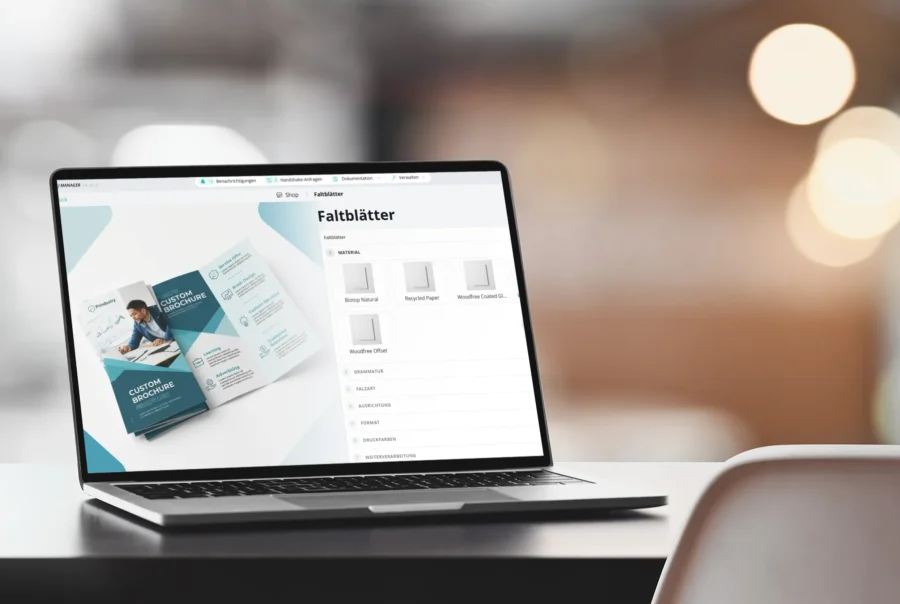 Brandportal mit Online-Design Editor