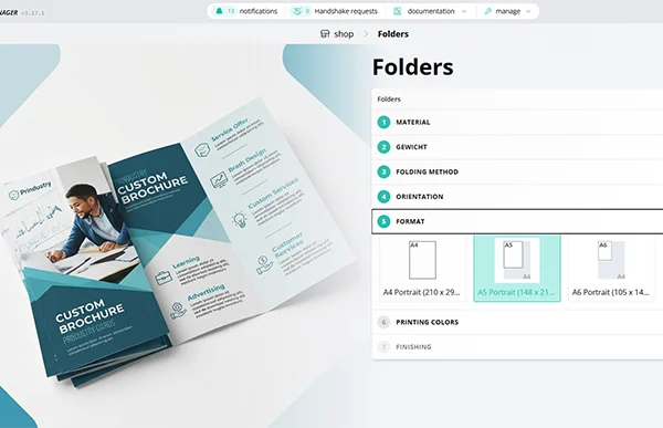 Shop Prindustry Platform Print Management