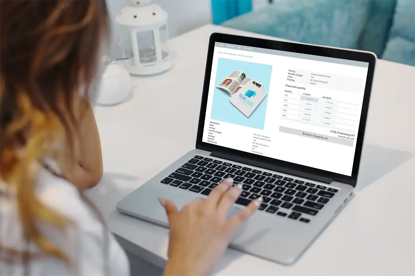 Webshop Print Order WhiteLabel Prindustry Software